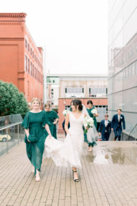 Wedding pictures in downtown Davenport